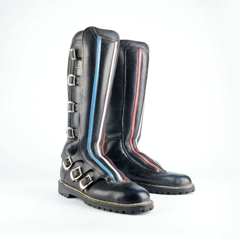Sidi Full Bore Vintage Enduro Motocross Boots Sz 44/45 US 10/10.5 ASTONISHING!!!